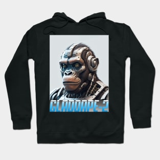 GLADOAPE 2 Robotic Space War Gladiator ape Hoodie